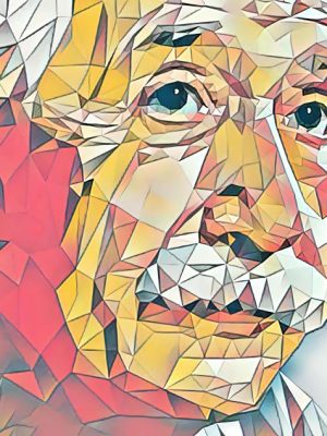 Albert Einstein (Effektbild)