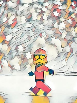 Lego Star Wars Motiv (Effektbild)